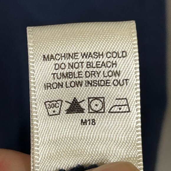 GH. Bass & Co. Women's Size XL Embroidered Tank Top Navy Blue Size NWT - Picture 9 of 12